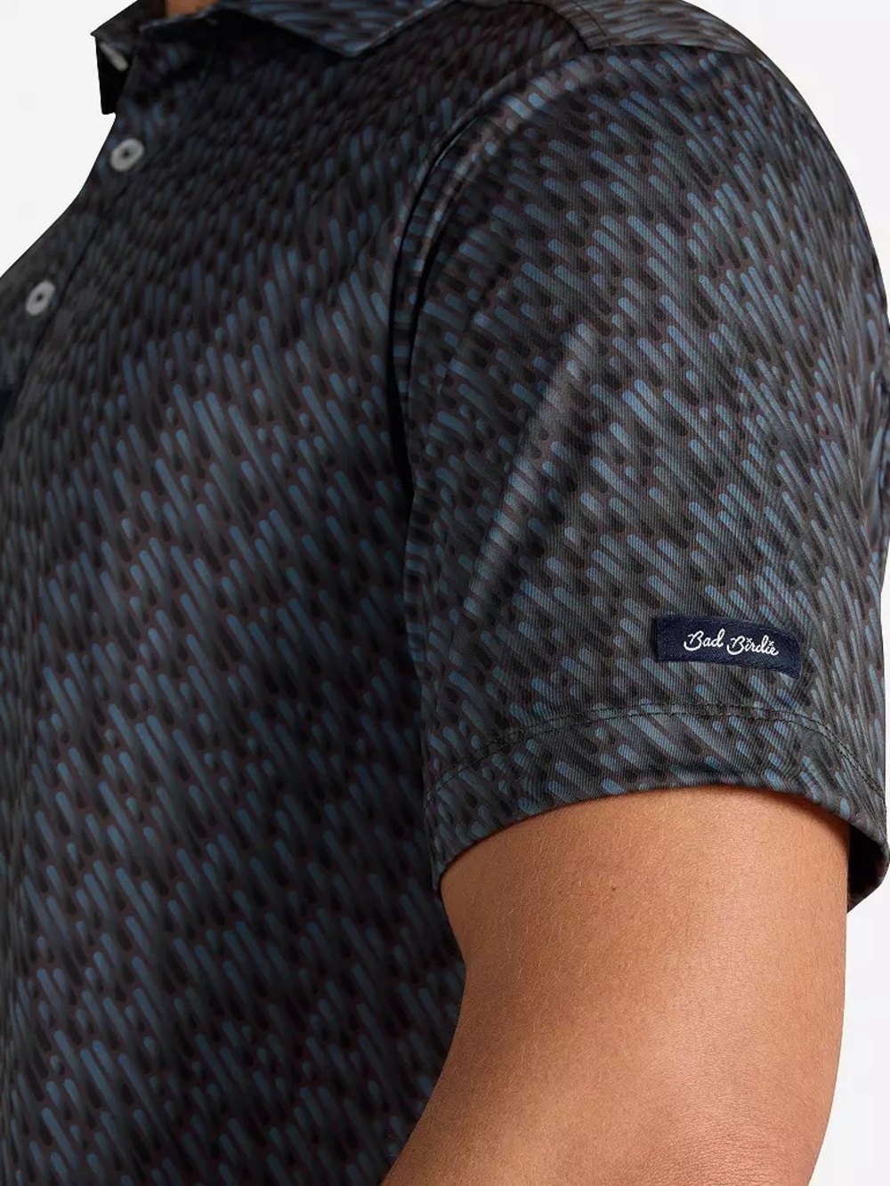 Bad Birdie Men's Cosmic Chaos Core Performance Golf Polo